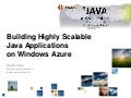 Java on Windows Azure