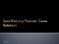 Java memory problem cases solutions