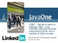 How LinkedIn uses memcached, a spoonful of SOA, and a sprinkle of SQL to scale