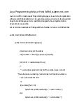 Java programming example (Finding even and odd numbers)