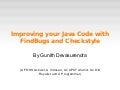 Java programming with findbugs and checkstyle