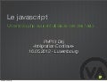 Javascript in a continuous integration environment