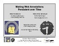 Making Web Annotations Persistent over Time