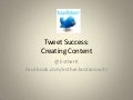 JCSA Webinar - Tweet Success