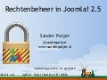 Joomla 2.5 ACL @ Dutch Joomla!Days #jd12nl