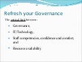 #CU11: Governance, technology, and staff - The critical links between them by Jean Roberts