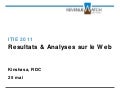 Jed Miller - ITIE 2011 - Resultats et Analyse sur le Web