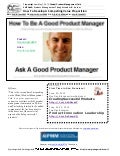 5/7/12 #ProdMgmtTalk How To Develop A Compelling Value Proposition
