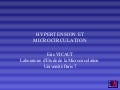 HTA et microcirculation (E.Vicaut)