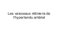 Vaisseaux rétiniens de l&rsquo;hypertendu (M.Paques)
