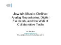 Jewish music online