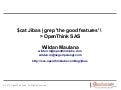 $cat Jibas | grep &rsquo;the good features&rsquo; \  > OpenThink SAS