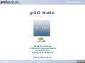 gvSIG Mobile y gvSIG Mini, clientes IDE