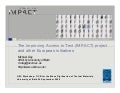 The Improving Access to Text (IMPACT) project and other European initiatives