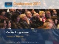 JISC11 Online Programme