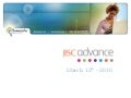 Elluminate Presentation - JISC Advance Management Team Meeting 2010 03 12