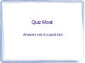 Jishnu quiz meet