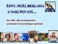 Jitka Vysekalova - Zeny, muzi, reklama a nakupovani