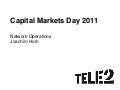 CMD2011 - Joachim Horn - Network operations