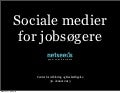 Sociale medier for jobsøgere