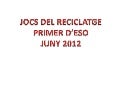 Jocs del reciclatge