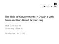 John Barrett | The Role of Governments in Dealing with Consumption-Based Accounting