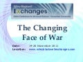 The Just War:  Historical and Comparative Perspectives 