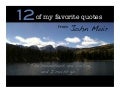 12 of My Favorite John Muir Quotes