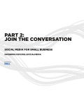 Join the Conversation - Social Media Guide