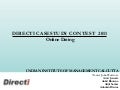 Directi Case Study Contest- Team Joka warriors from IIM C