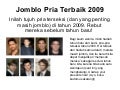 Jomblo Pria Terbaik 2009