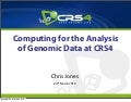 Chris Jones - CRS4 Staff Meeting - Pula (Italy) 24-03-2010