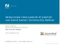 Velocizzare Joomla! con Zend Server Community Edition