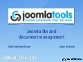 Joomladay Netherlands 2012  - File and document management in Joomla