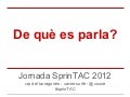 Jornada sprinTAC