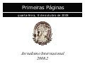 Primeiras Páginas de Jornais do Mundo - quarta-feira, 2008.10.08