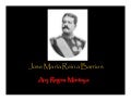 Jose Maria Reina Barrios parte 1