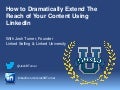 Josh Turner - Extend LinkedIn Reach