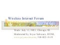Joyce2001chicago Internet World Powerpoint