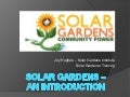 Joy Hughes - NY Community Solar Confluence Presentation