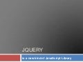 jQuery