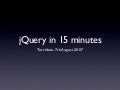 jQuery in 15 minutes