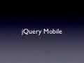 jQuery Mobile