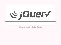 State of jQuery and Drupal