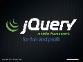 jQuery Mobile: For Fun and Profit