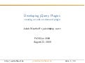 Developing jQuery Plugins with Ease