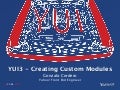 Creating custom modules using YUI3