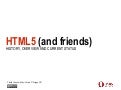 HTML5 (and friends) - History, overview and current status - jsDay Verona 11.05.2011