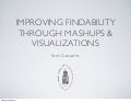 Improving Findability through Mashups and Visualizations.