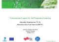 Personalised Support for Self-Regulated Learning at JTEL 2012
